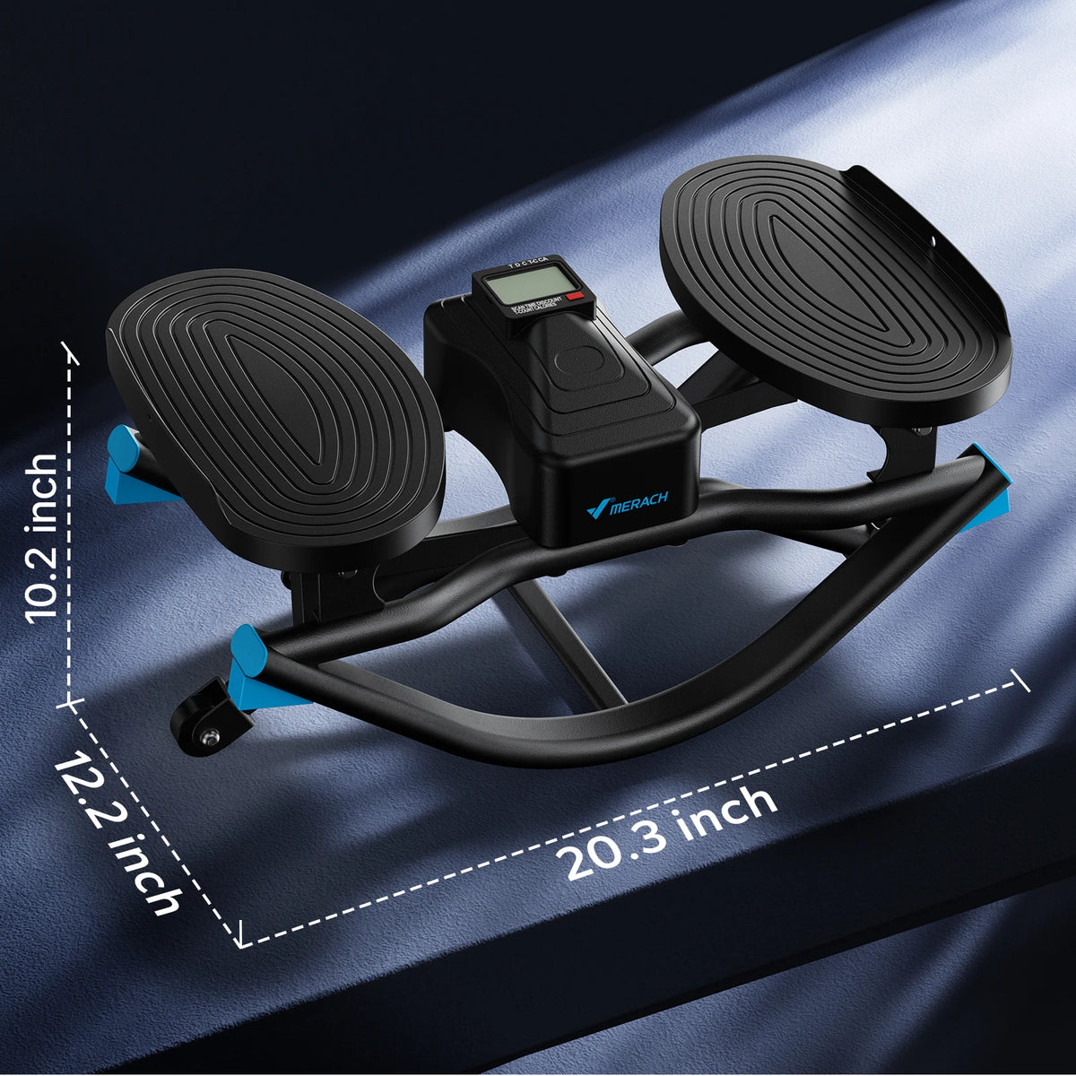 MERACH Rocking Stepper With Ab Twist Board for Core Workouts