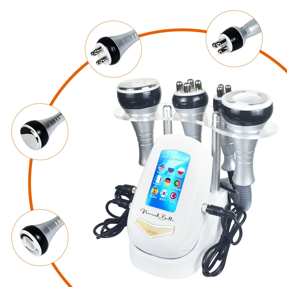 Missheart 4In1 Cavitation Body Slimming Machine Vacuum Massager