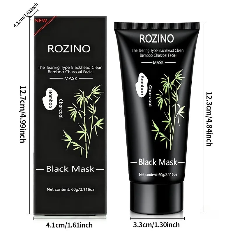 Bamboo Charcoal Peel Mask For Deep Facial Cleansing And Skin Glow