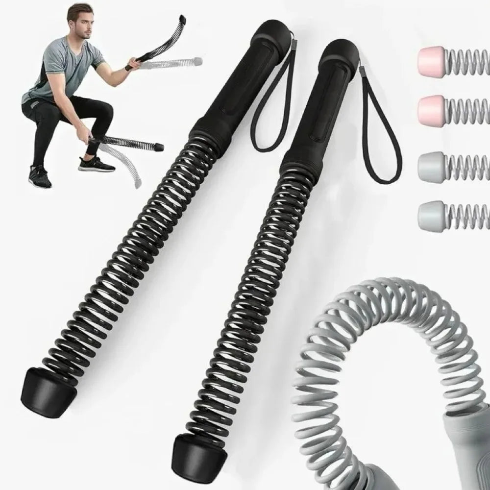 Cordless Weighted Battle Ropes for Quiet Home Gym Strength Training