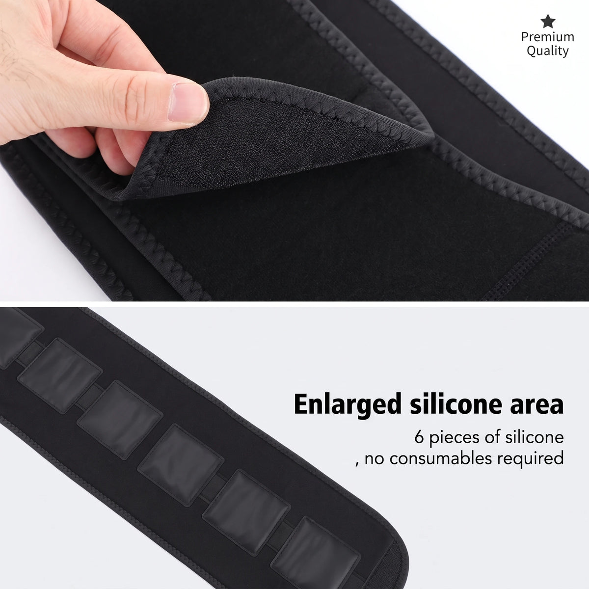 Hailicare Portable Electric Waist Massager Vibration Belt