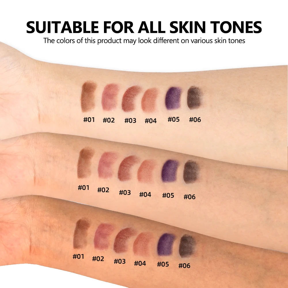 Ibcccndc Gradient Lip Crayon Waterproof Matte Contour Liner Tint