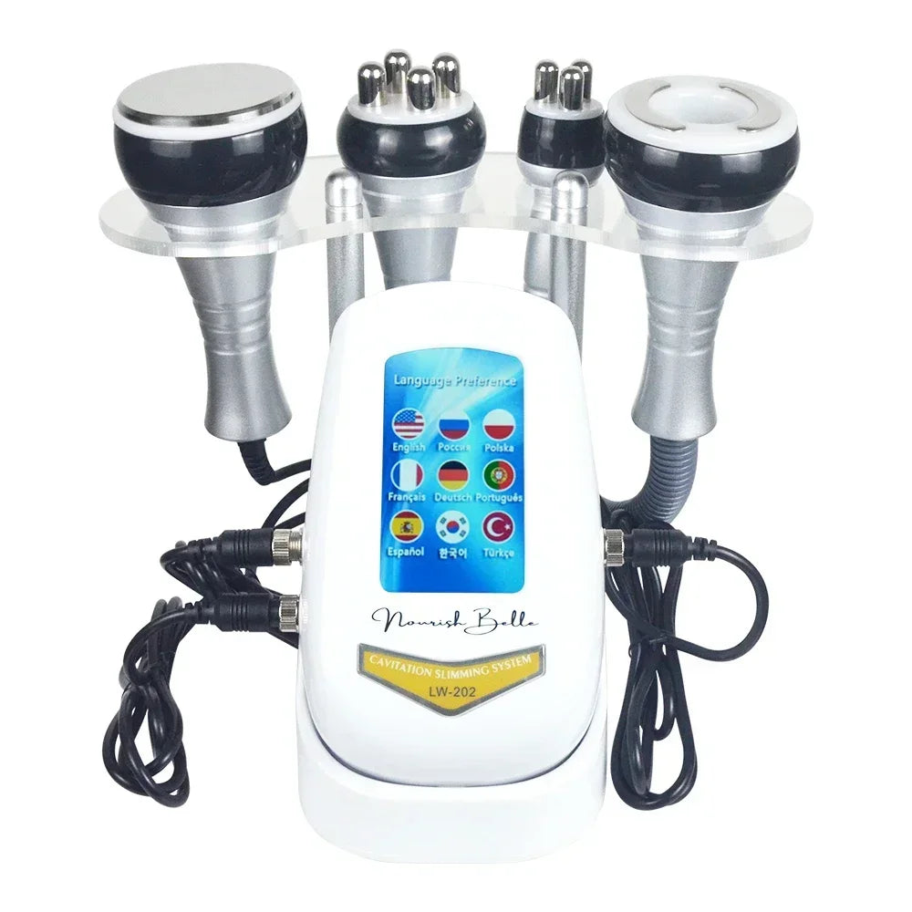 Missheart 4In1 Cavitation Body Slimming Machine Vacuum Massager