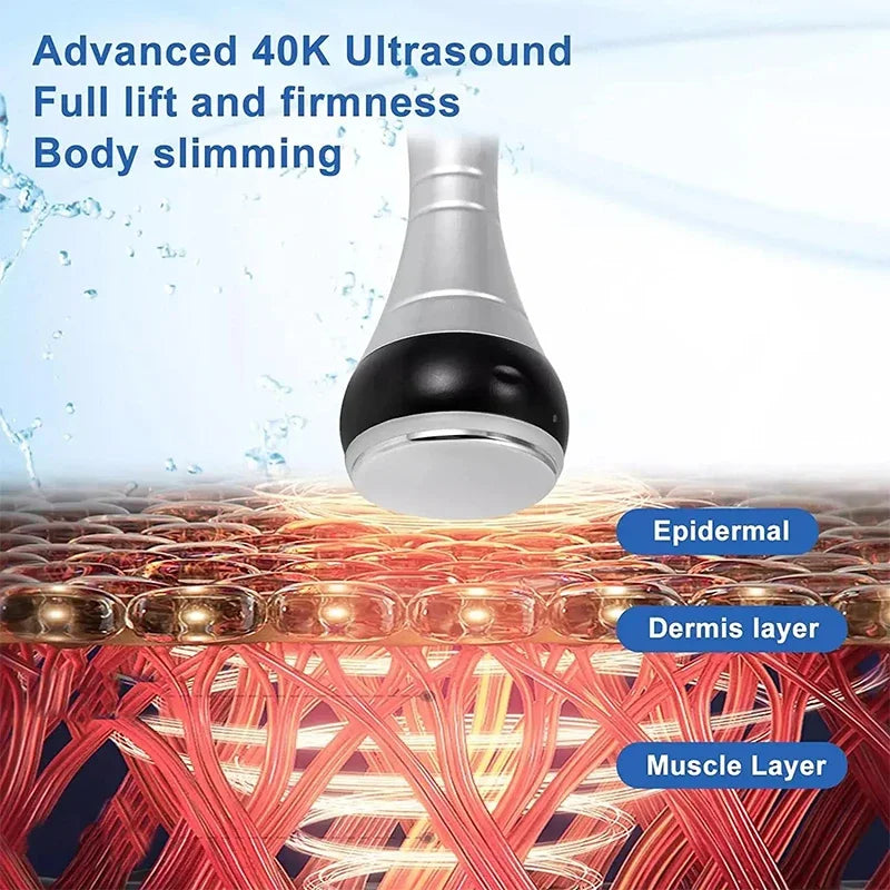 40K Ultrasonic Cavitation Machine For Skin Tightening And Face Lifting