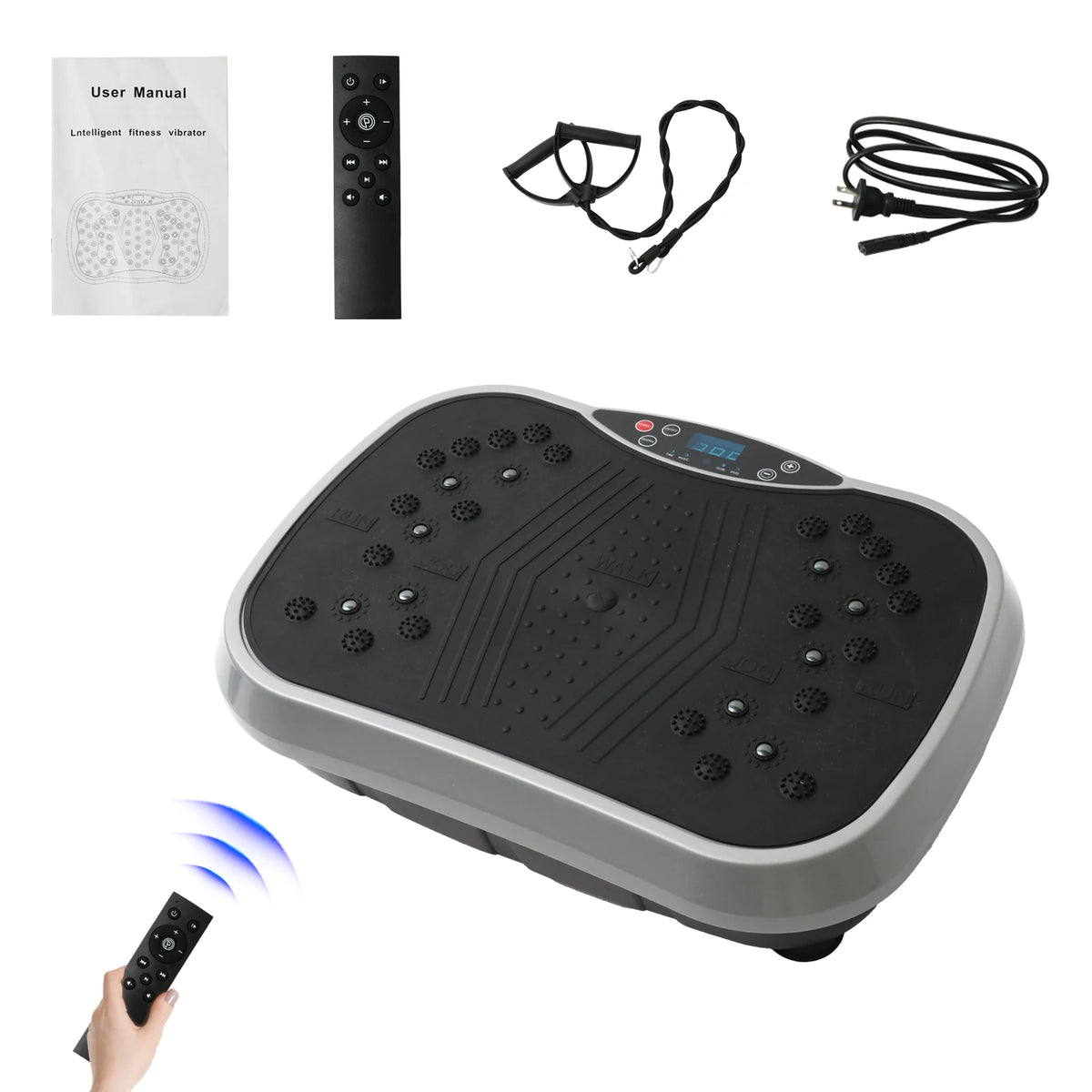 Portable Whole Body Vibration Plate Exercise Machine For Home