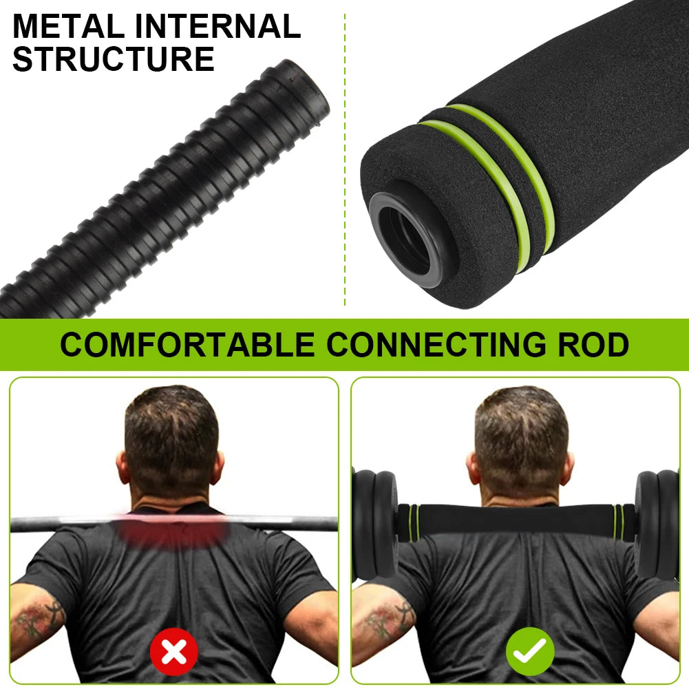 HiMISS 4-in-1 Adjustable Dumbbell Set for Home Strength Training