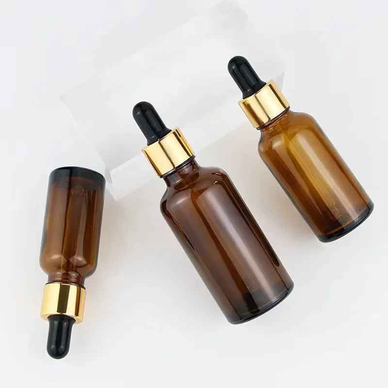 Refillable Glass Dropper Bottles For Essential Oil And Aromatherapy