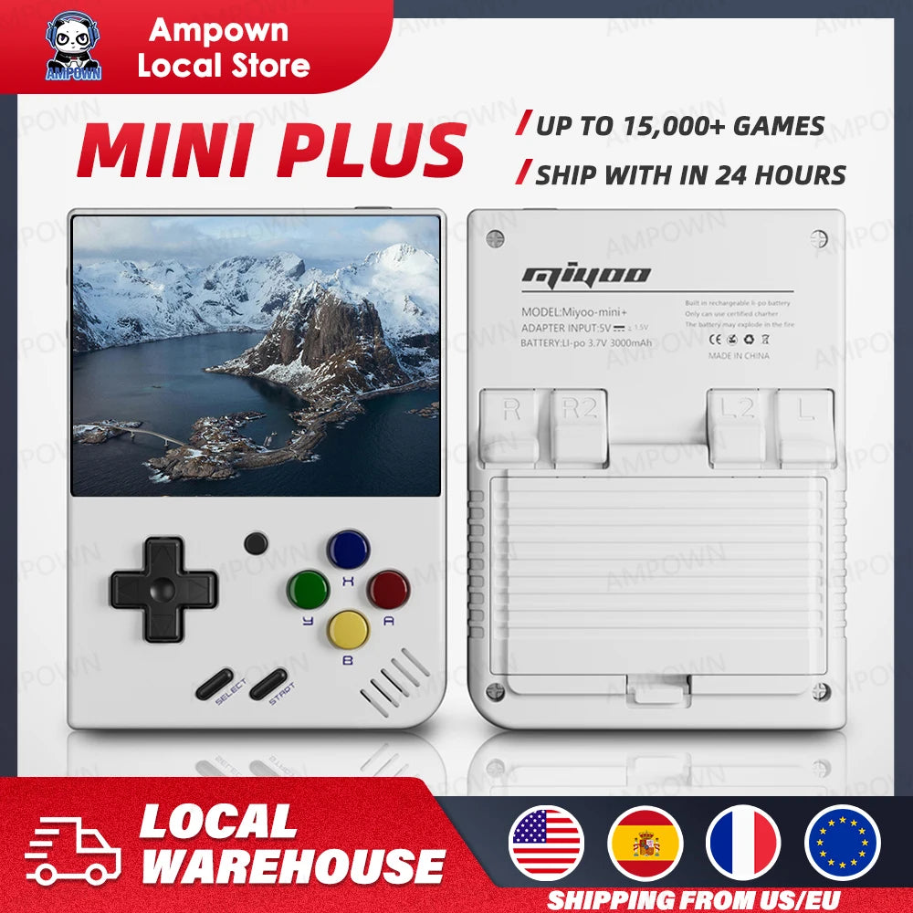 Miyoo Mini Plus Portable Retro Handheld Video Game Console