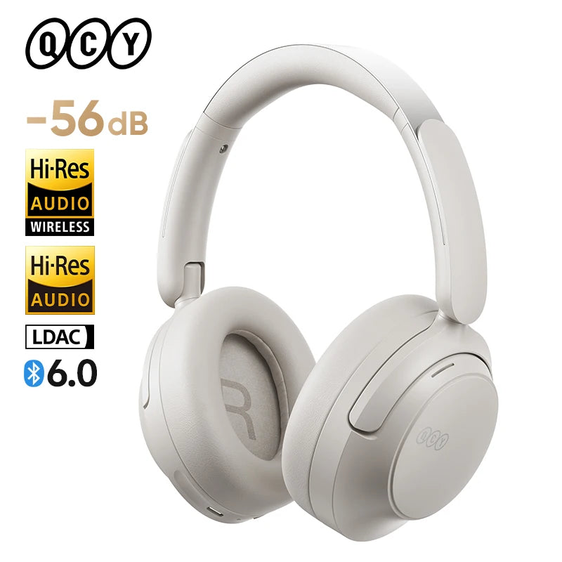 QCY H3S Over Ear Headphones With Adaptive Noise Cancellation