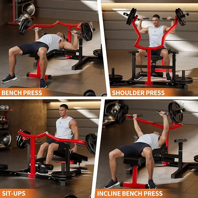 HiMISS Multi Functional Adjustable Chest Press Machine
