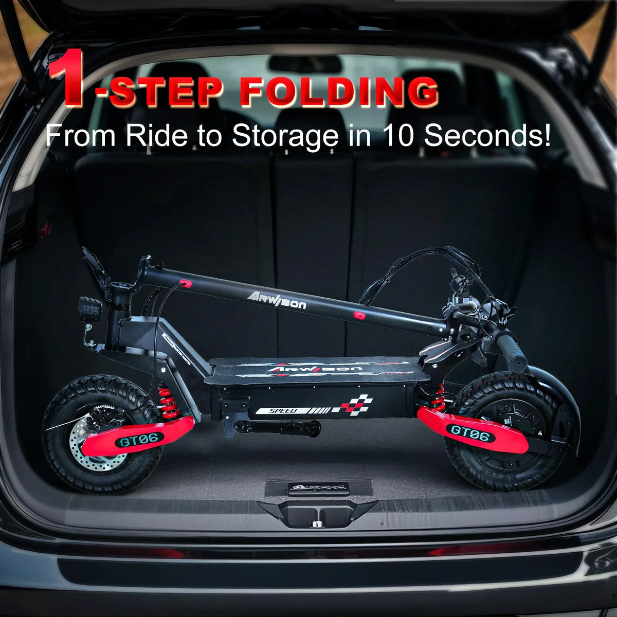 T10 Electric Scooter Adult 40Mph Off Road Dual Suspension