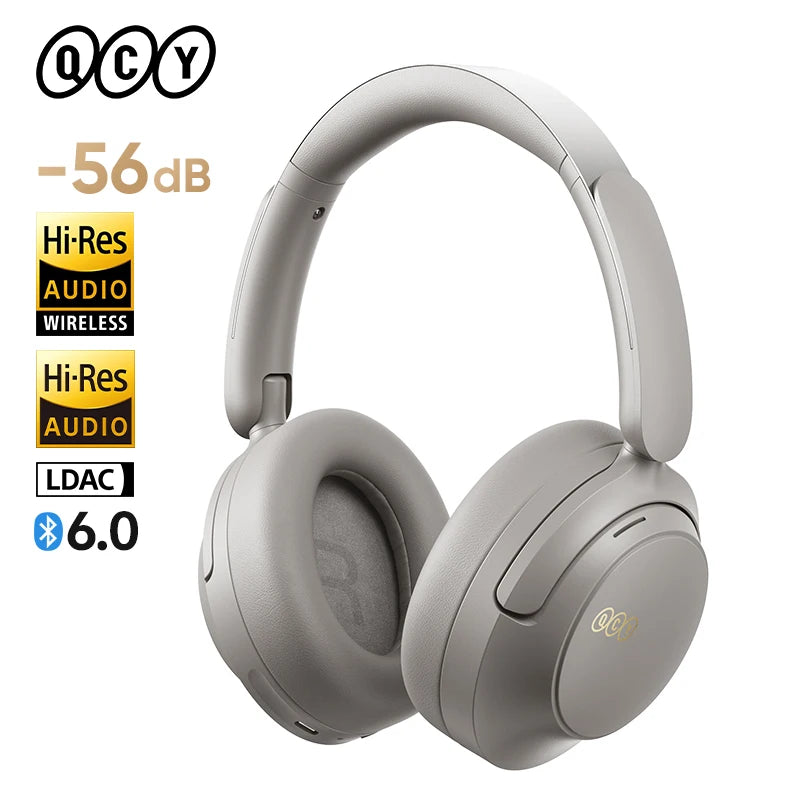 QCY H3S Over Ear Headphones With Adaptive Noise Cancellation
