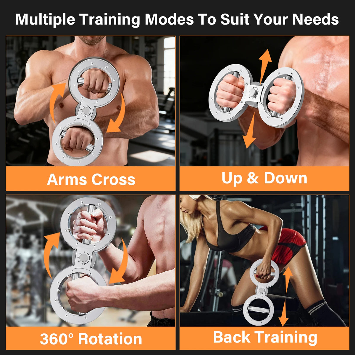 Multifunctional Rotator Machine Grip Strength Trainer for Forearm Exercise