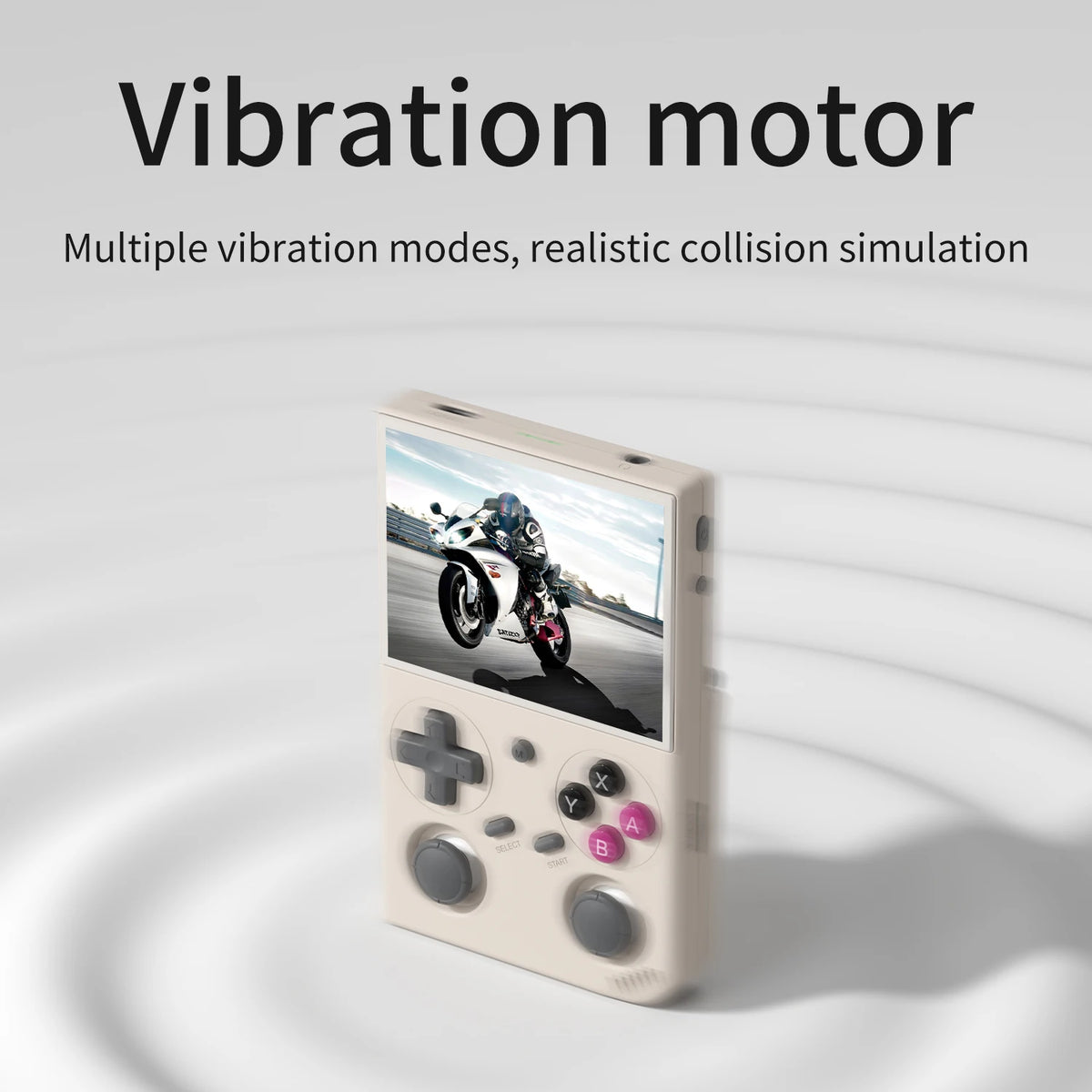 Batlexp G350 Retro Handheld Game Console With Dual Joystick Vibration