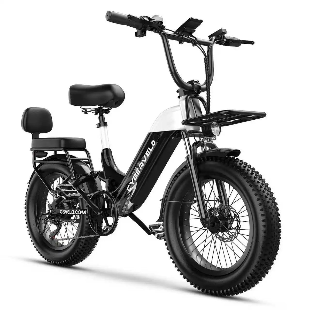 Cybervelo 1500W Step Thru Electric Bicycle 7 Speed Ebike