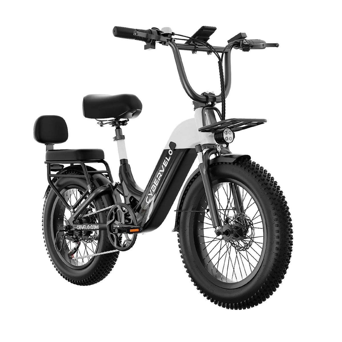 Cybervelo 1500W Step Thru Electric Bicycle 7 Speed Ebike