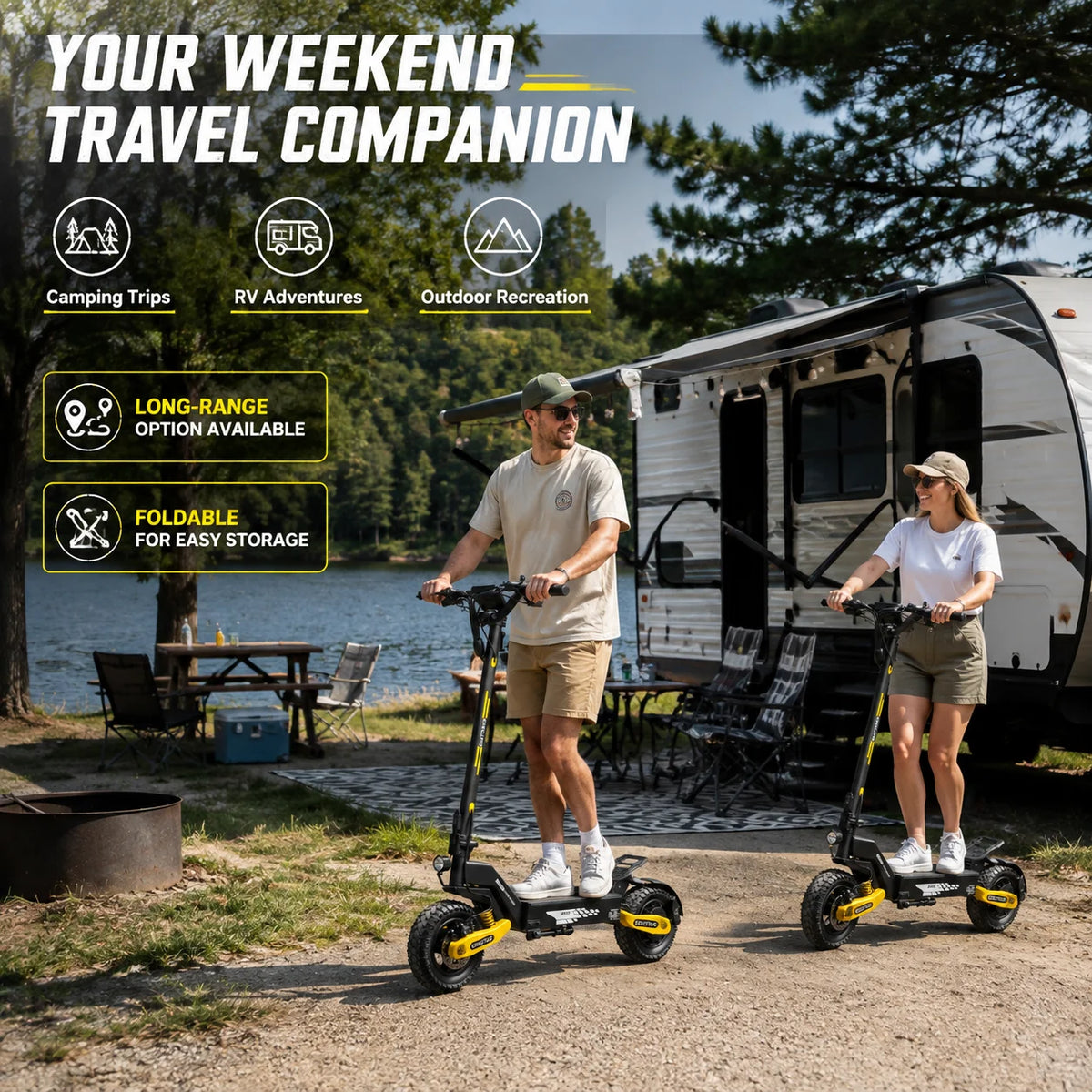 Eoeotwo 1200w Off Road Electric Scooter 30 Mph