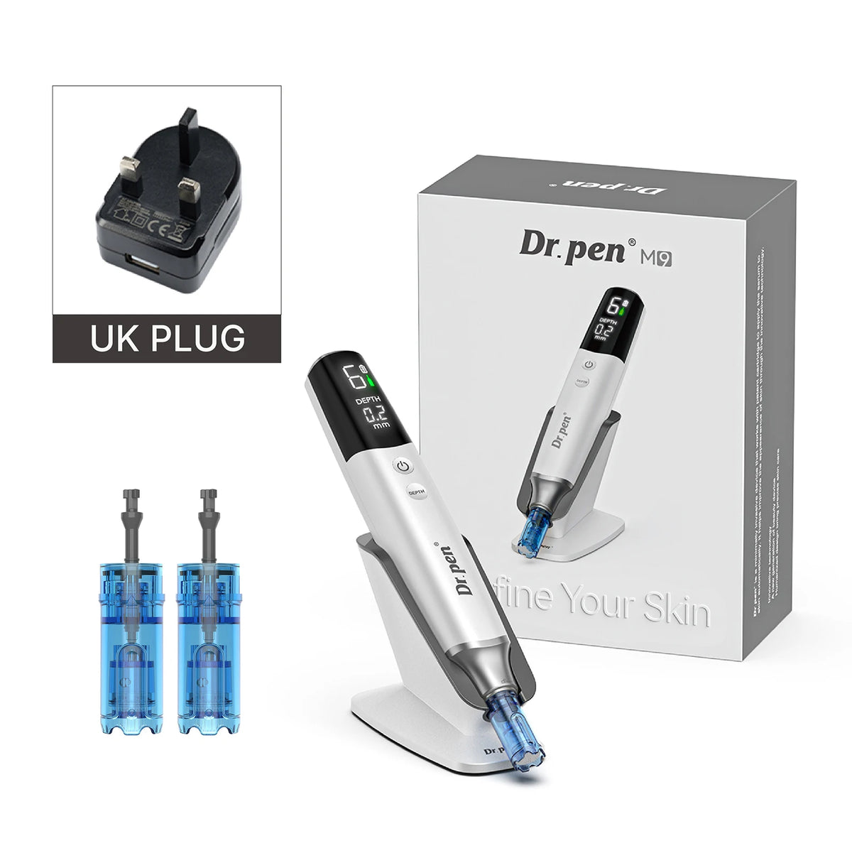 DrPen M9 Microneedle Derma Pen Hello Face LED Mask Set