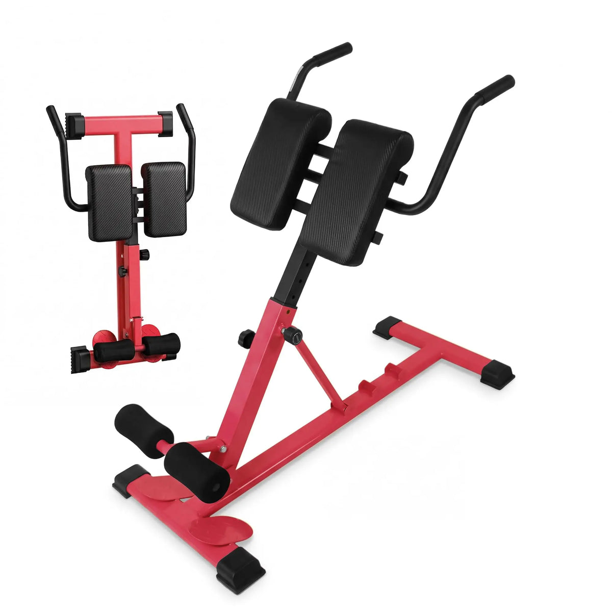 HiMISS Adjustable Roman Chair Hyperextension Bench For Home Fitness