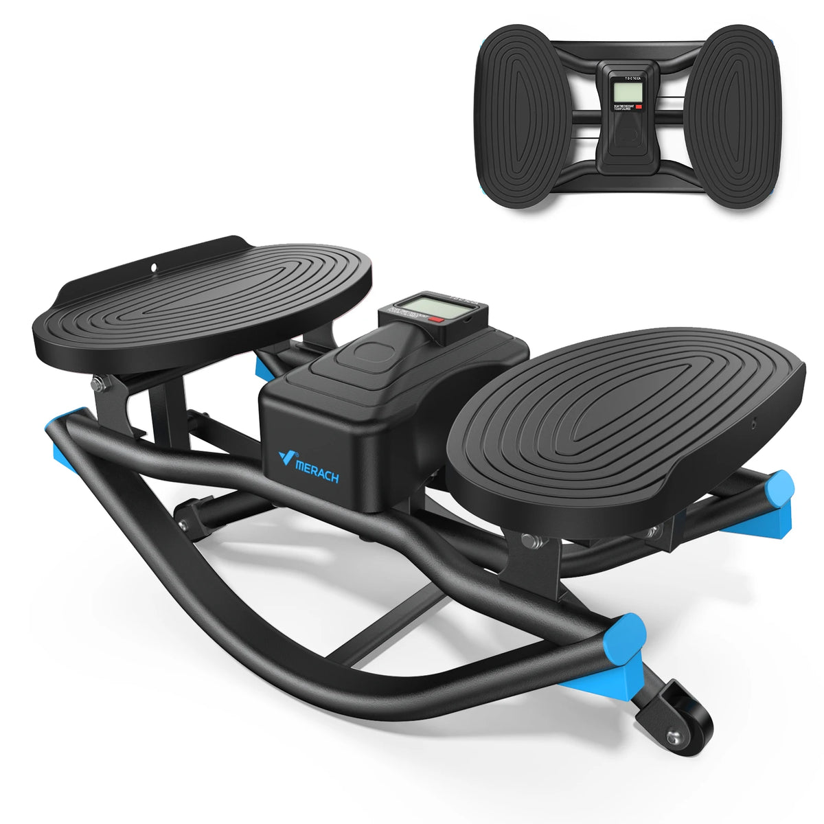 Merach Silent Rocking Stepper Dual Action Ab Twister Board