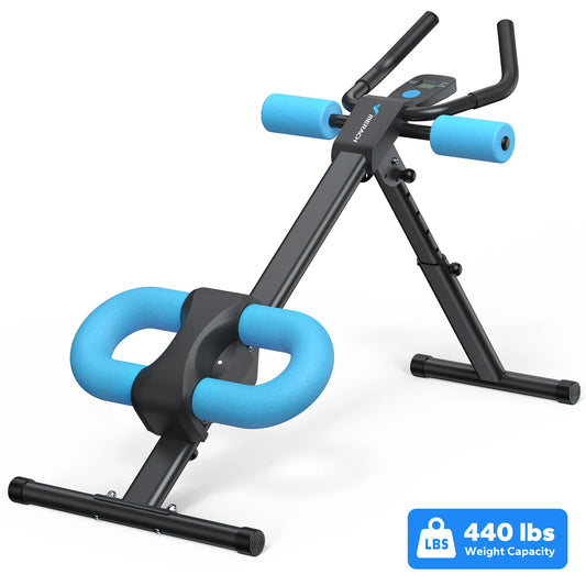 Merach Adjustable Foldable Abdominal Exercise Machine With Knee Guard