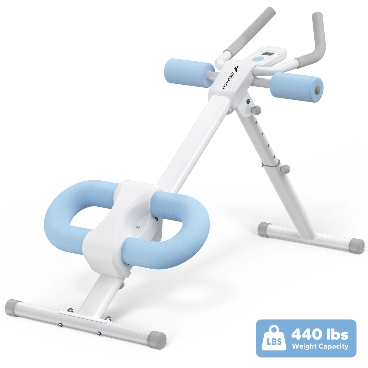 Merach Adjustable Foldable Abdominal Exercise Machine With Knee Guard