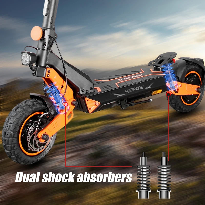 KePow D3MAX 2400W Dual Motor All Terrain Electric Scooter
