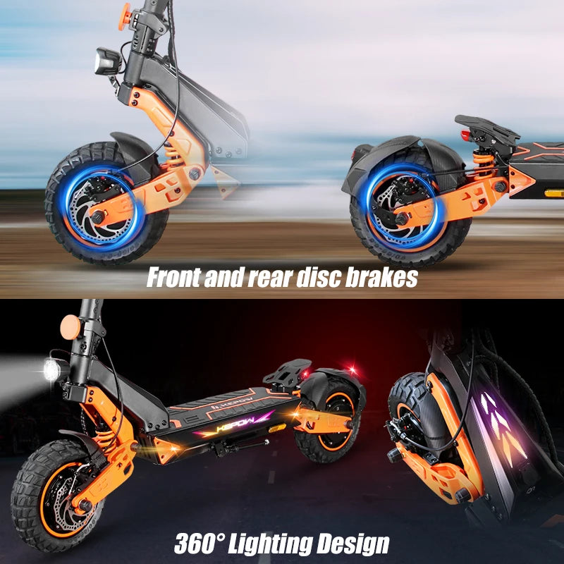 KePow D3MAX 2400W Dual Motor All Terrain Electric Scooter