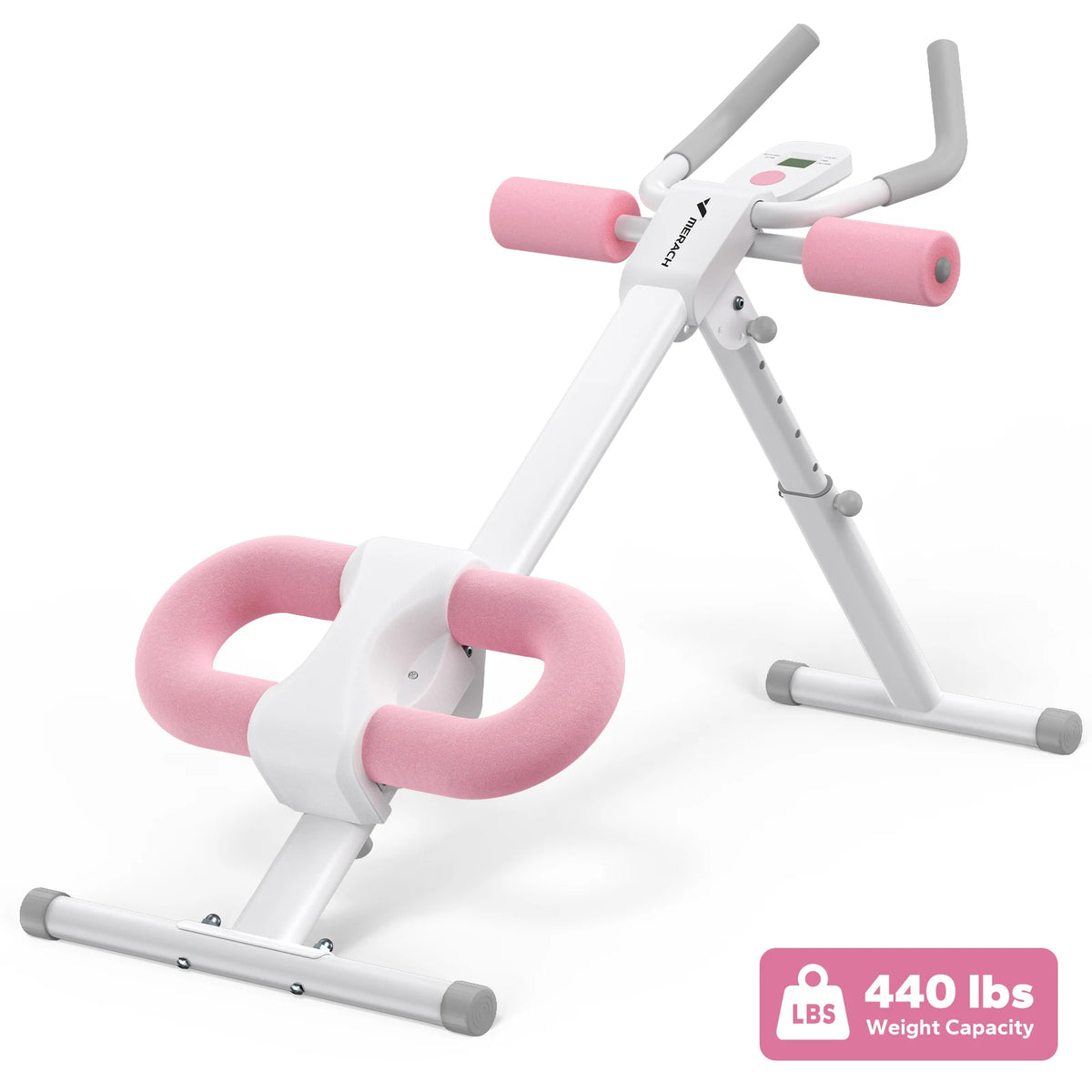 Merach Adjustable Foldable Abdominal Exercise Machine With Knee Guard