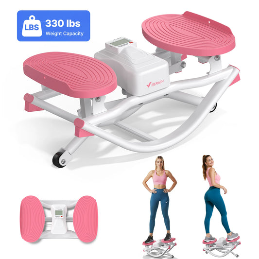 Merach Silent Rocking Stepper Dual Action Ab Twister Board