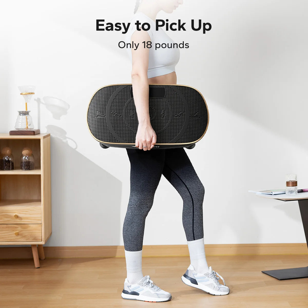 Merach Vibration Plate Exercise Machine Whole Body Fitness Platform