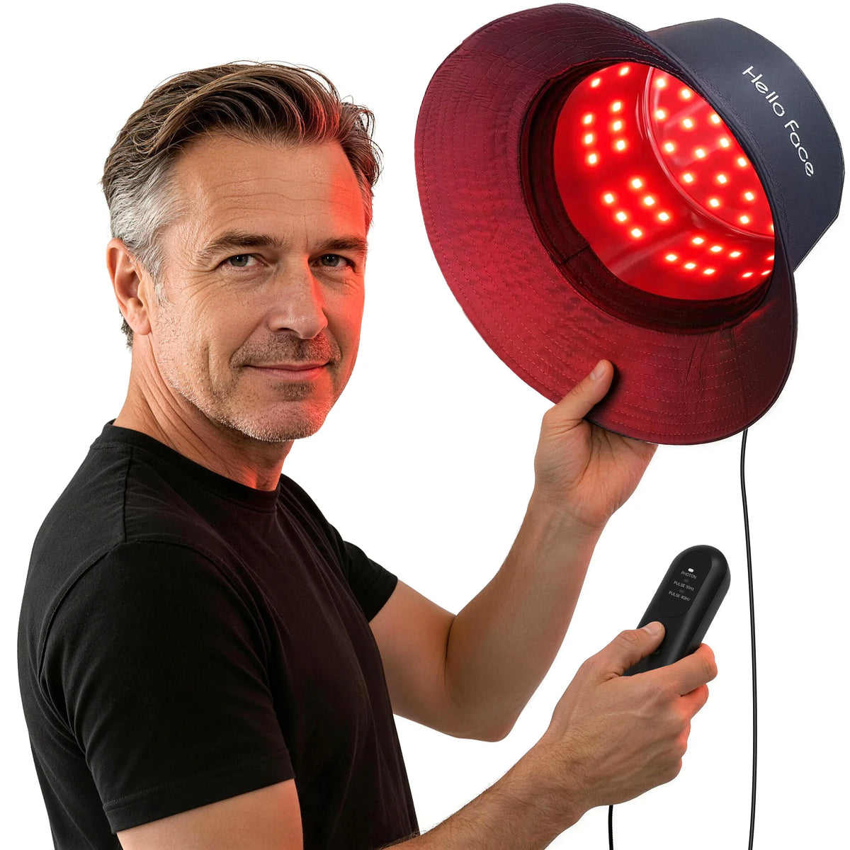 Hello Face T100 LED Hair Regrowth Therapy Cap With Controller