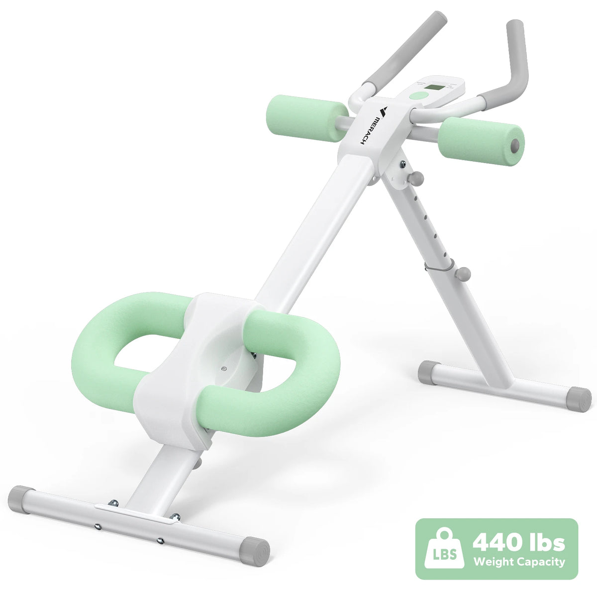 Merach Adjustable Foldable Abdominal Exercise Machine With Knee Guard