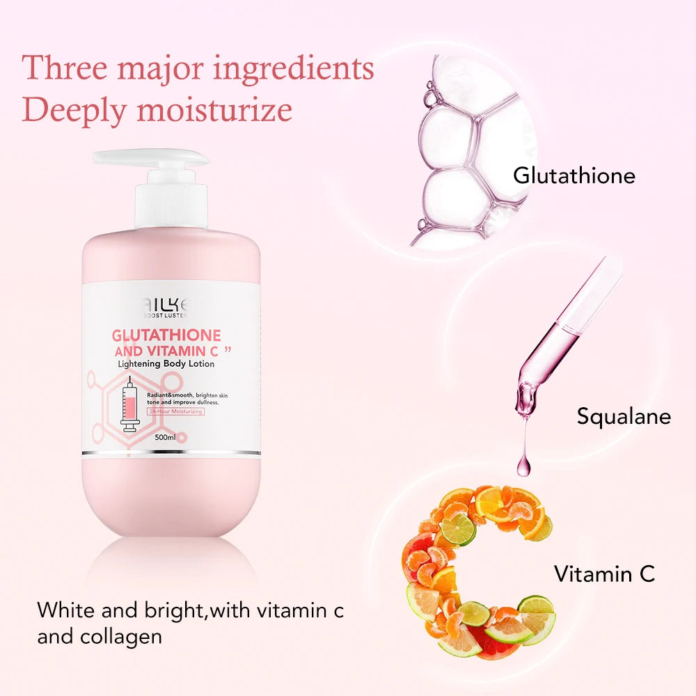 Ailke Whitening Skin Care Set With Glutathione And Vitamin C