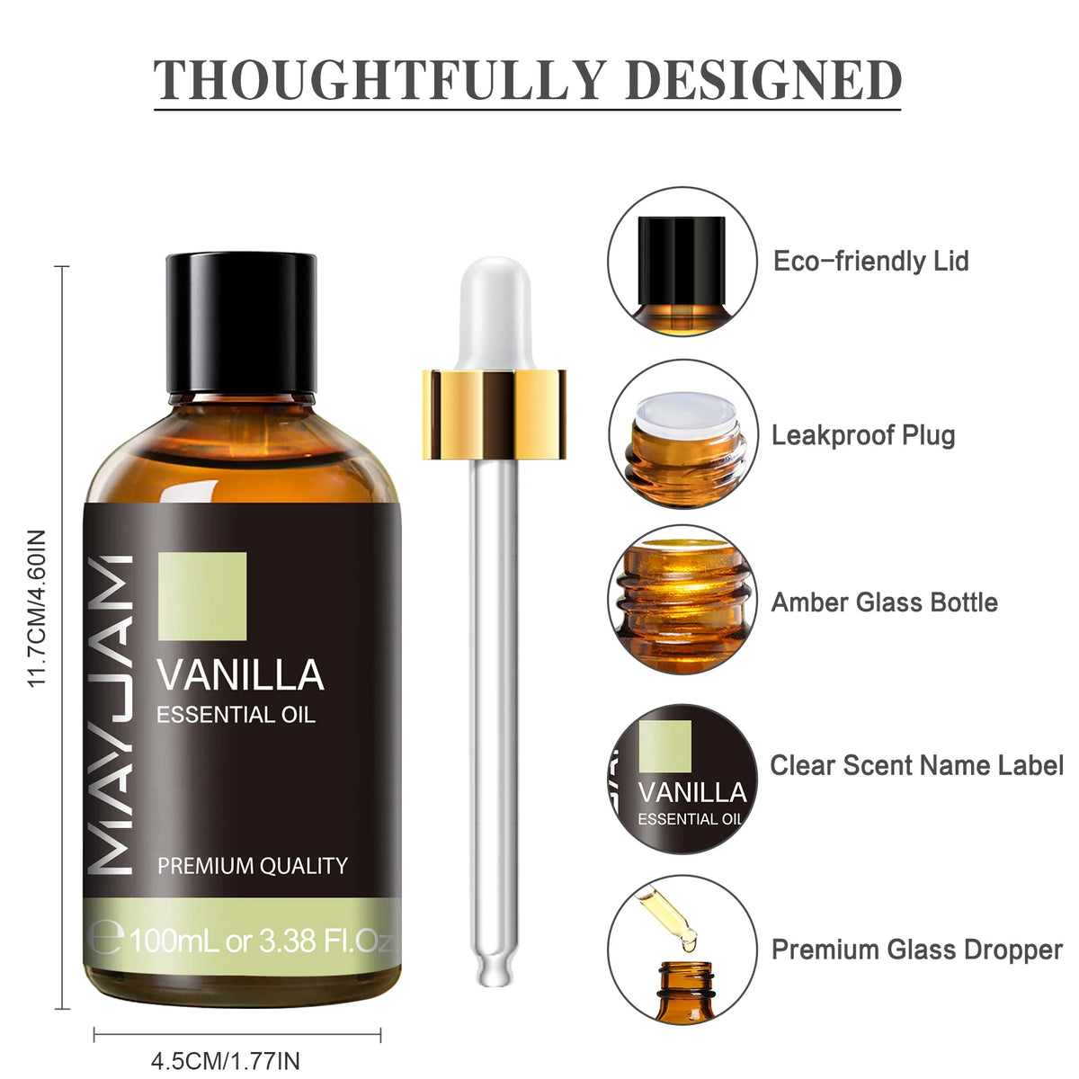 Mayjam Pure Essential Oil Blend For Relaxing Home Aromatherapy