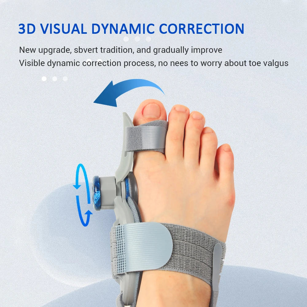 Moajaza Adjustable Bunion Toe Straightener With Silicone Pad