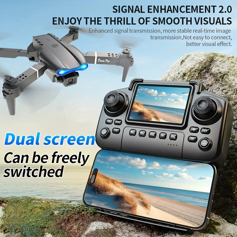 Evanovm E99Pro Max Foldable Fpv Drone With Dual 8K Camera