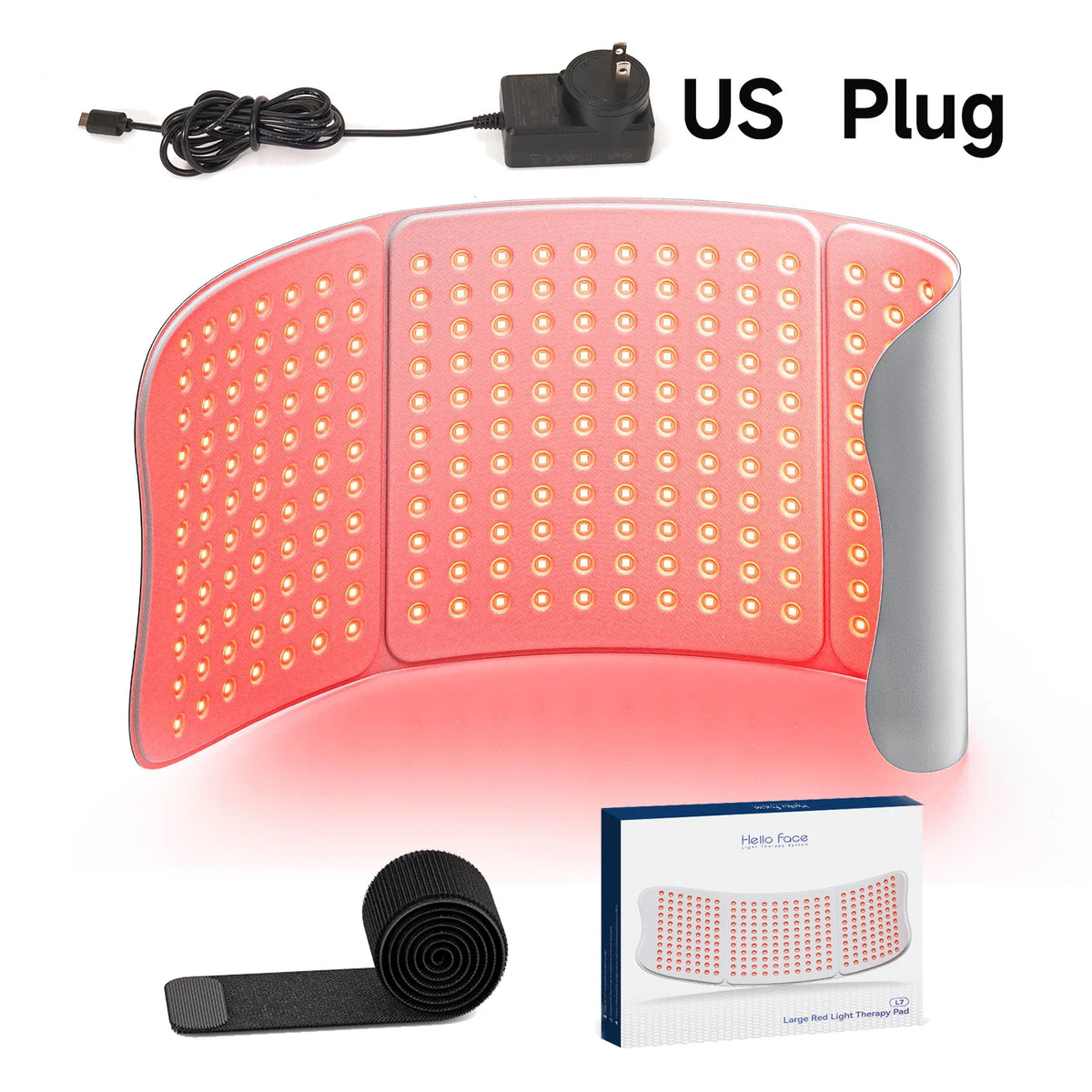 Hello Face LED Red Light Therapy Mat 660nm 850nm Full Body