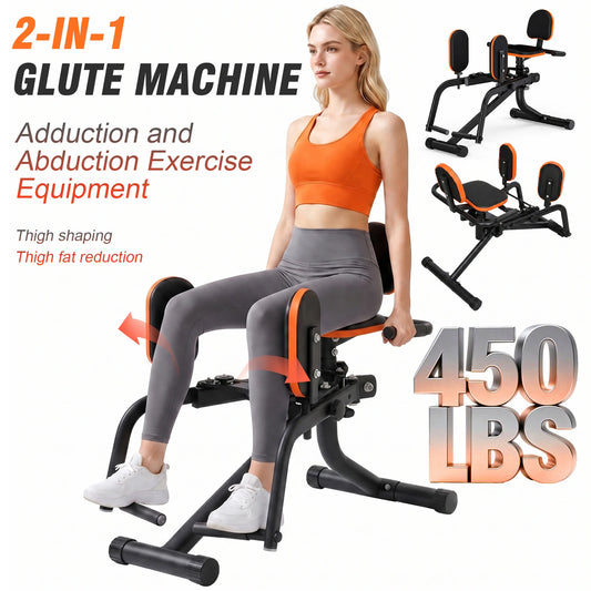 Foldable Dual Motion Hip Trainer For Inner Outer Thigh Sculpting