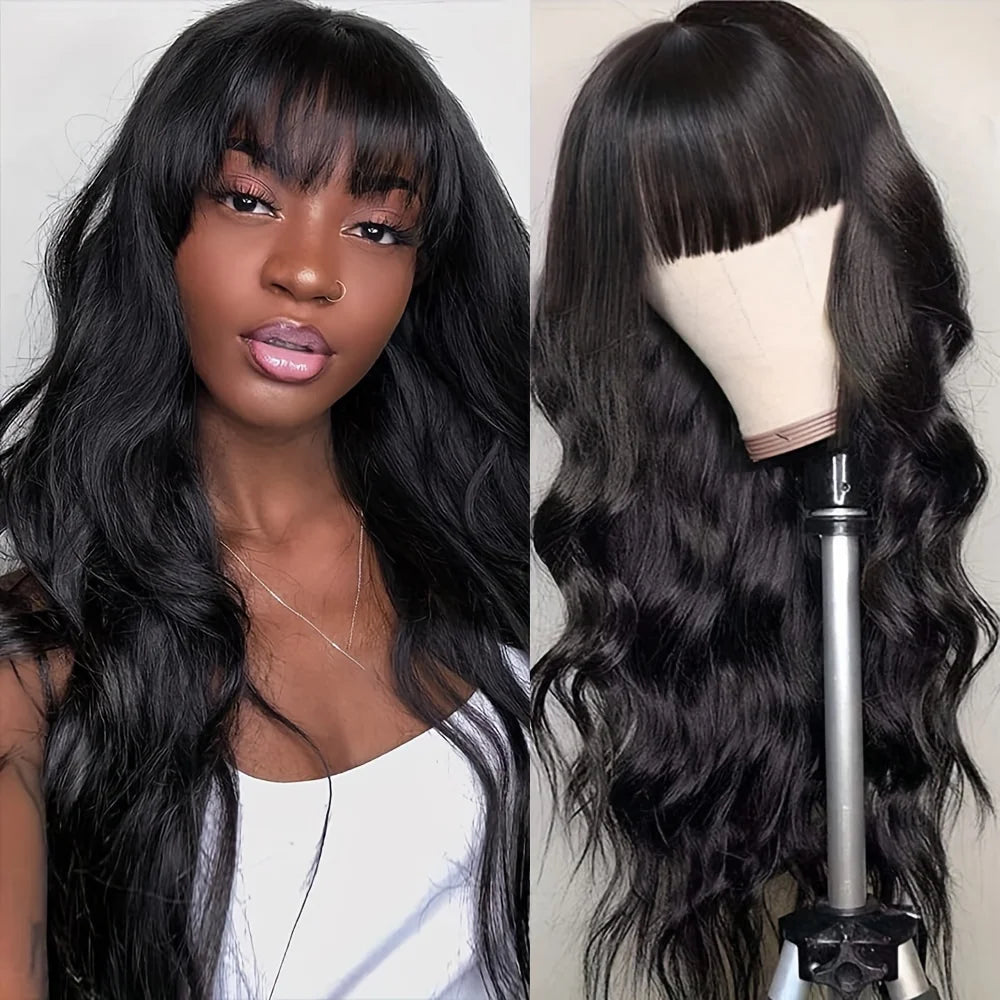 Smilegirl Brazilian Body Wave Lace Front Human Hair Wigs