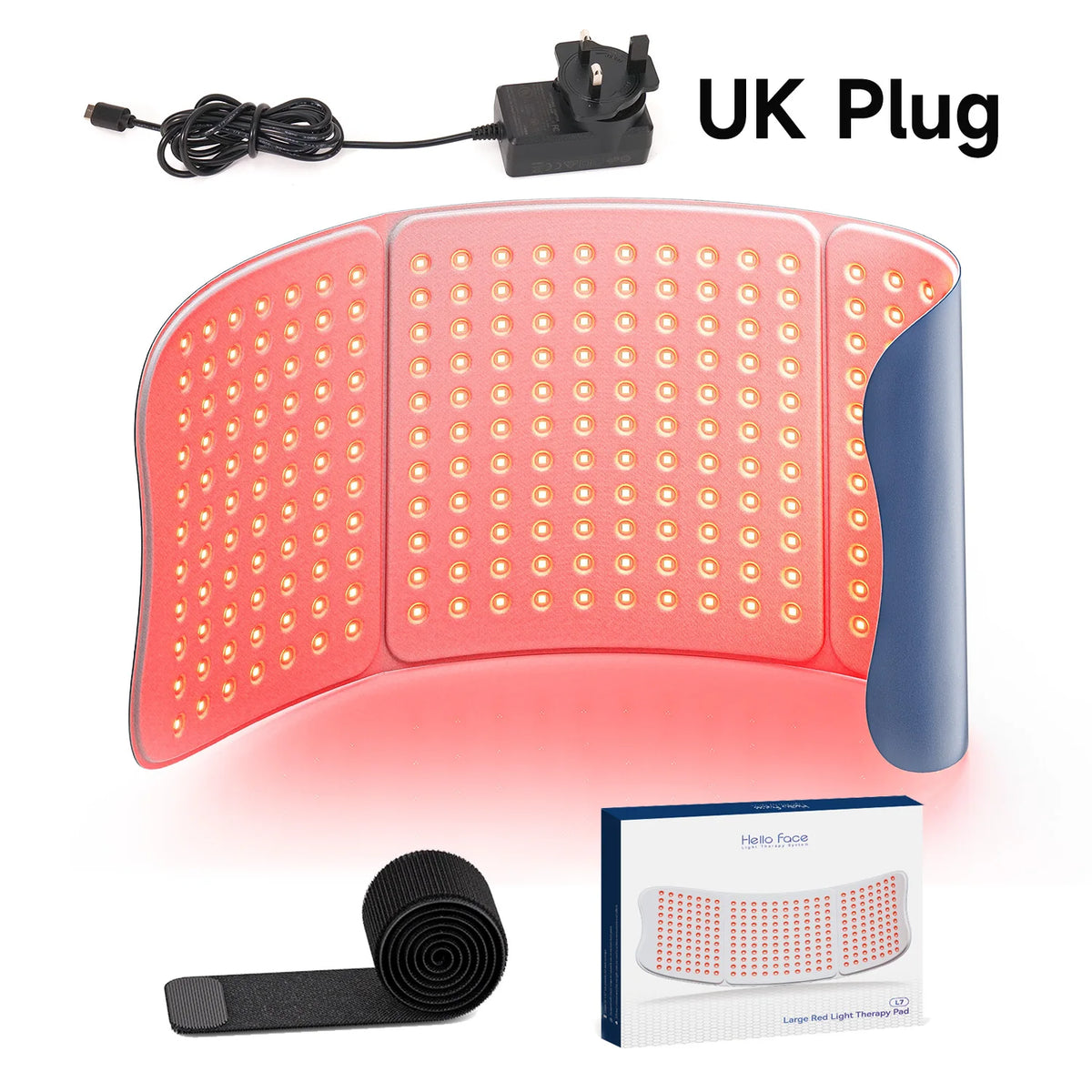 Hello Face LED Red Light Therapy Mat 660nm 850nm Full Body