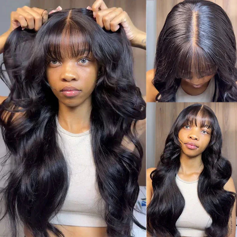 Smilegirl Brazilian Body Wave Lace Front Human Hair Wigs