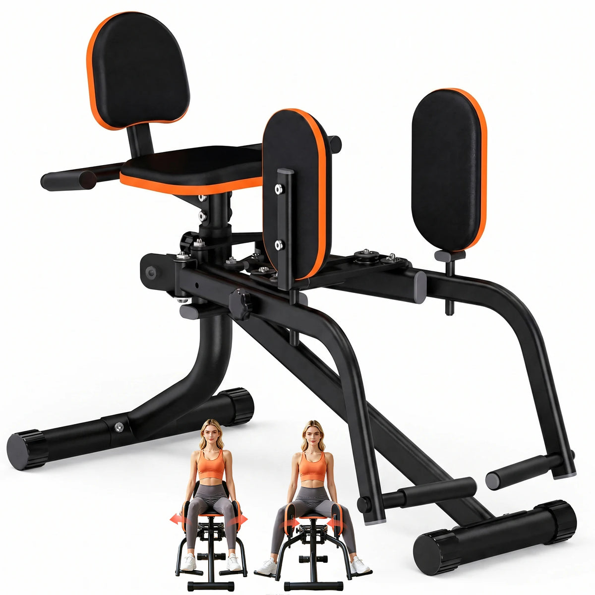 Foldable Dual Motion Hip Trainer For Inner Outer Thigh Sculpting