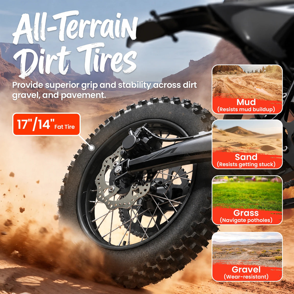 Qronge X1 Spark Peak Electric Dirt Bike Motorcycle