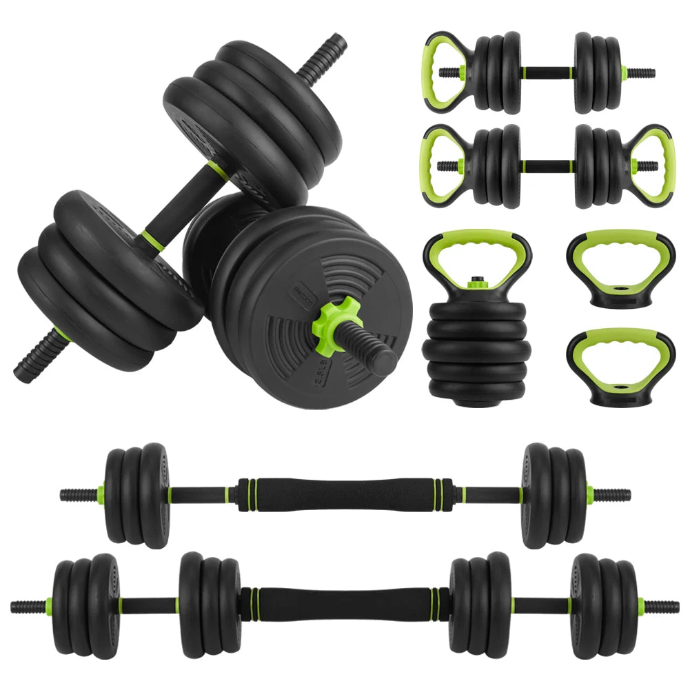 HiMISS 4-in-1 Adjustable Dumbbell Set for Home Strength Training