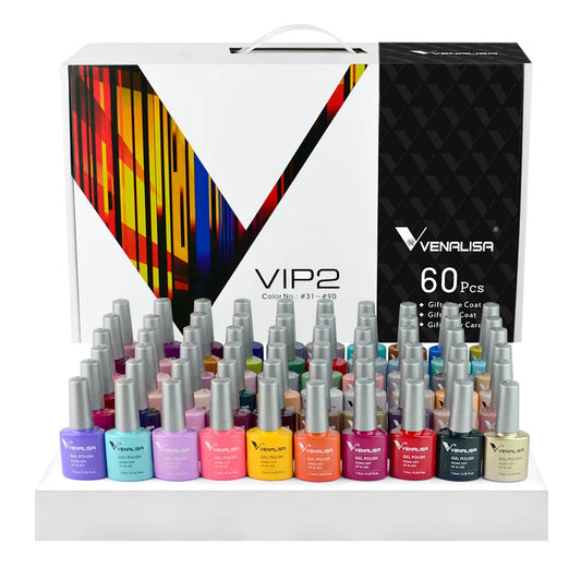 Venalisa UV LED Nail Gel Polish Kit For Nail Artistry