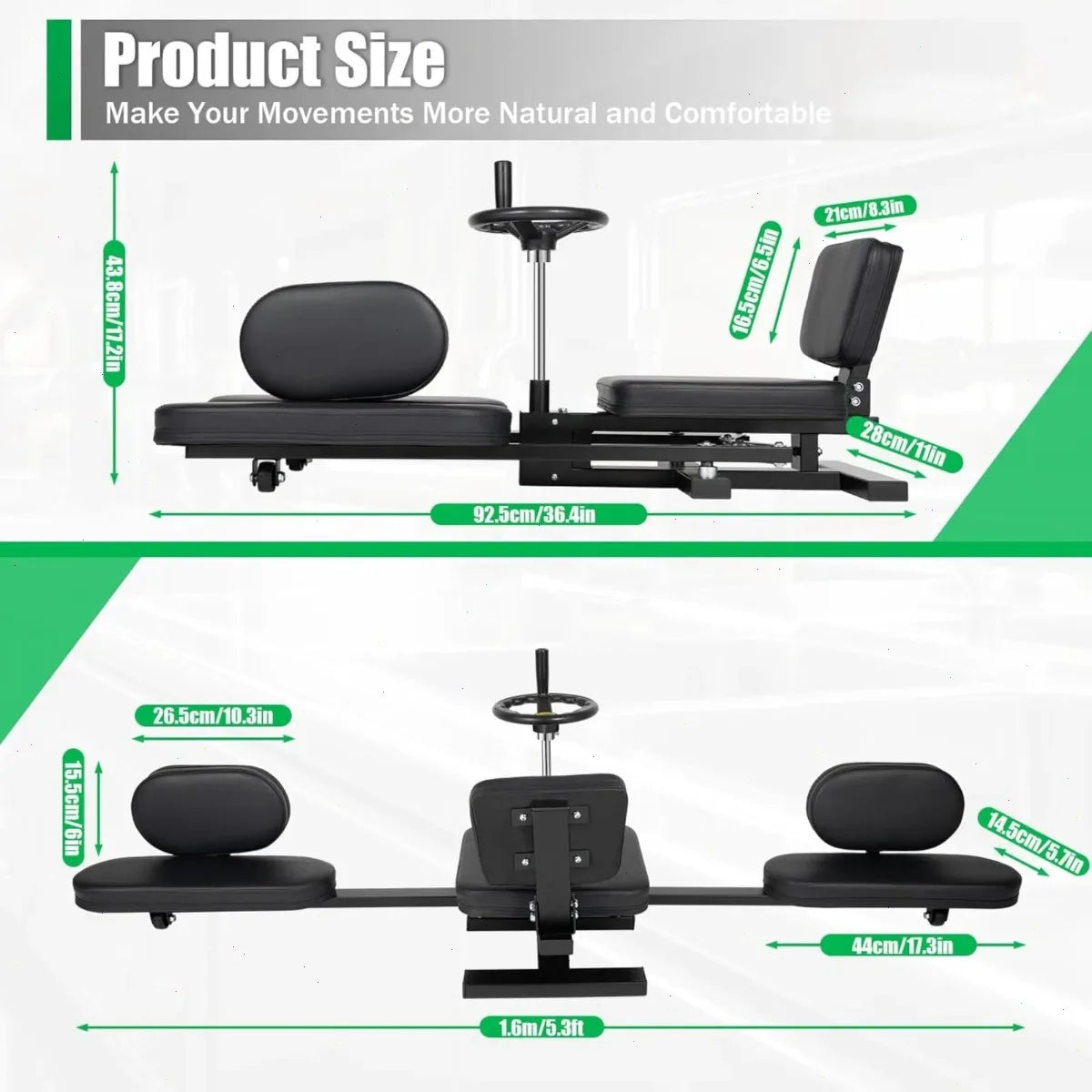 Adjustable Horizontal Splits Flexibility Training Equipment For Home Fitness