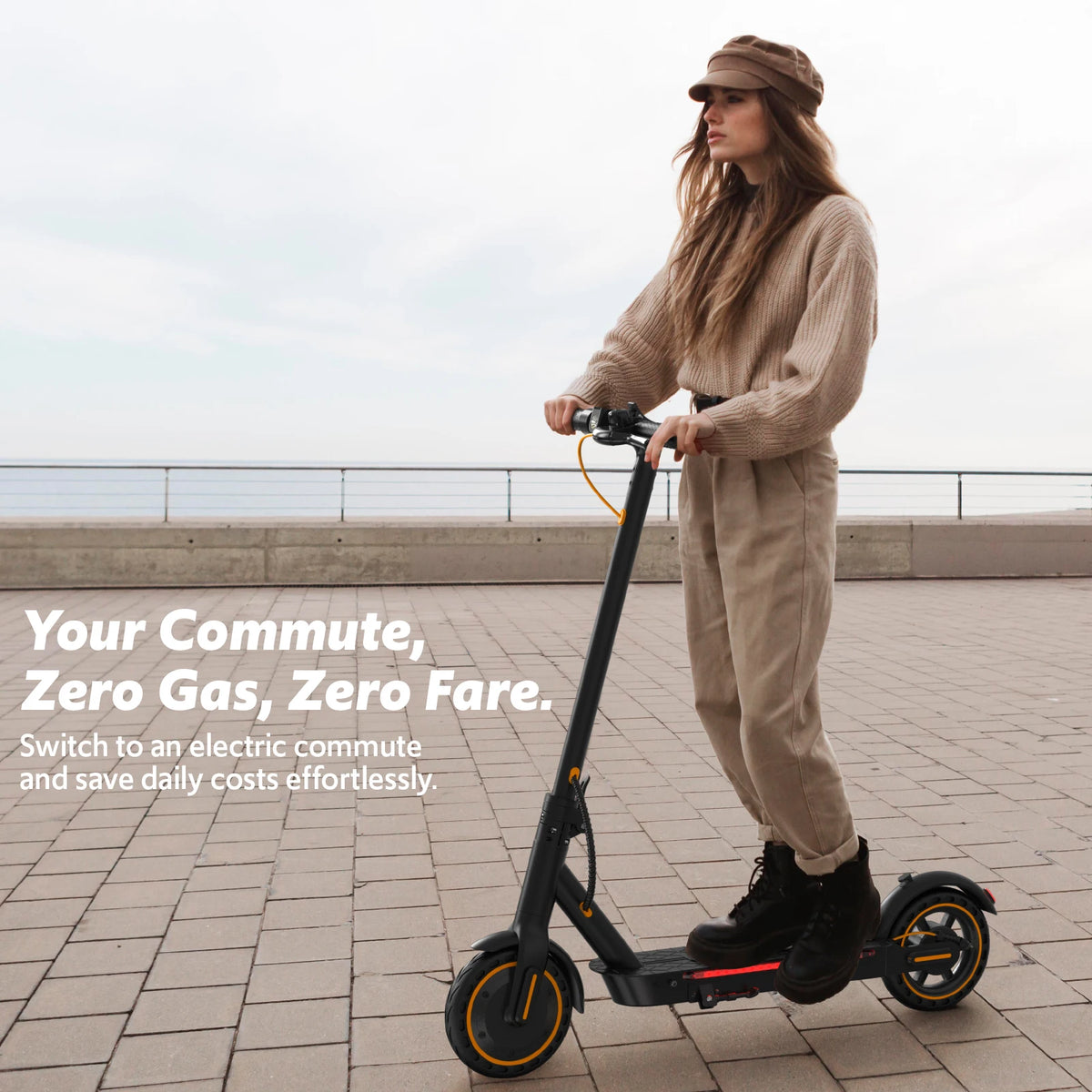 Osboo 550W Electric Scooter With App Control And Folding Design