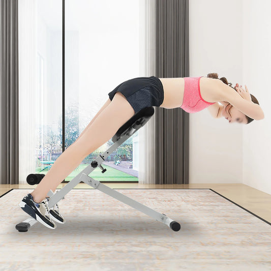 Adjustable Steel Hyperextension Bench For Core Strength Training Home Gym