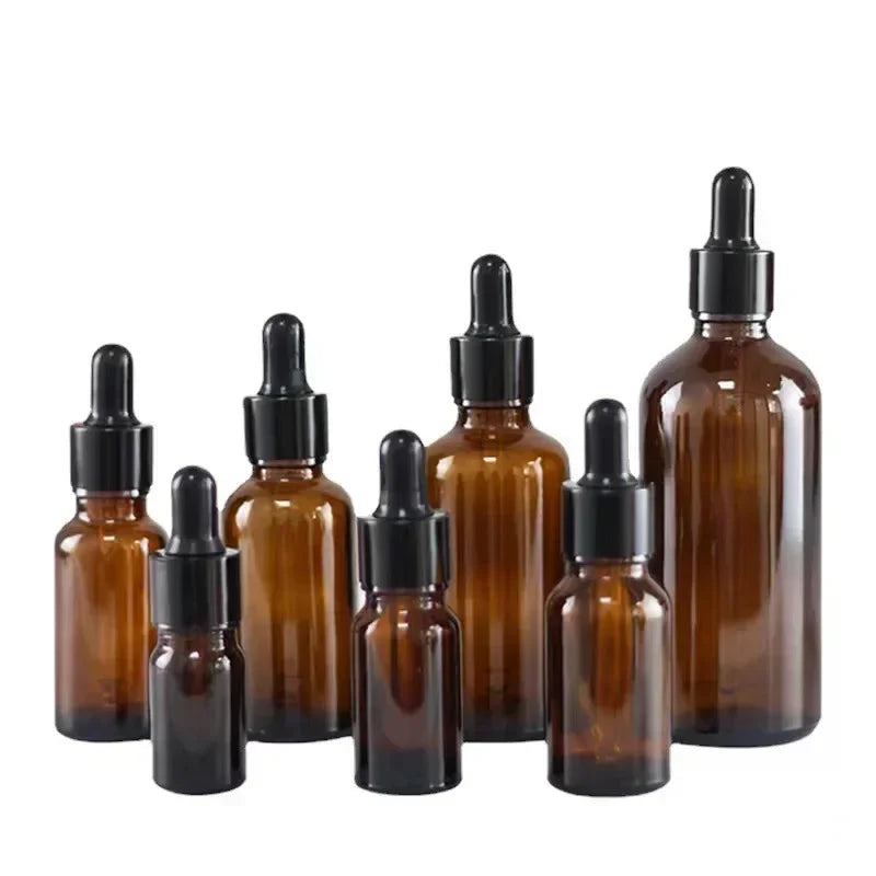 Refillable Glass Dropper Bottles For Essential Oil And Aromatherapy